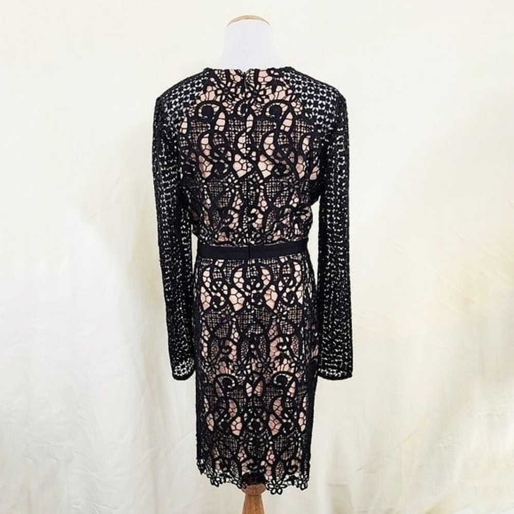 Barneys New York black lace dress sheath - image 2
