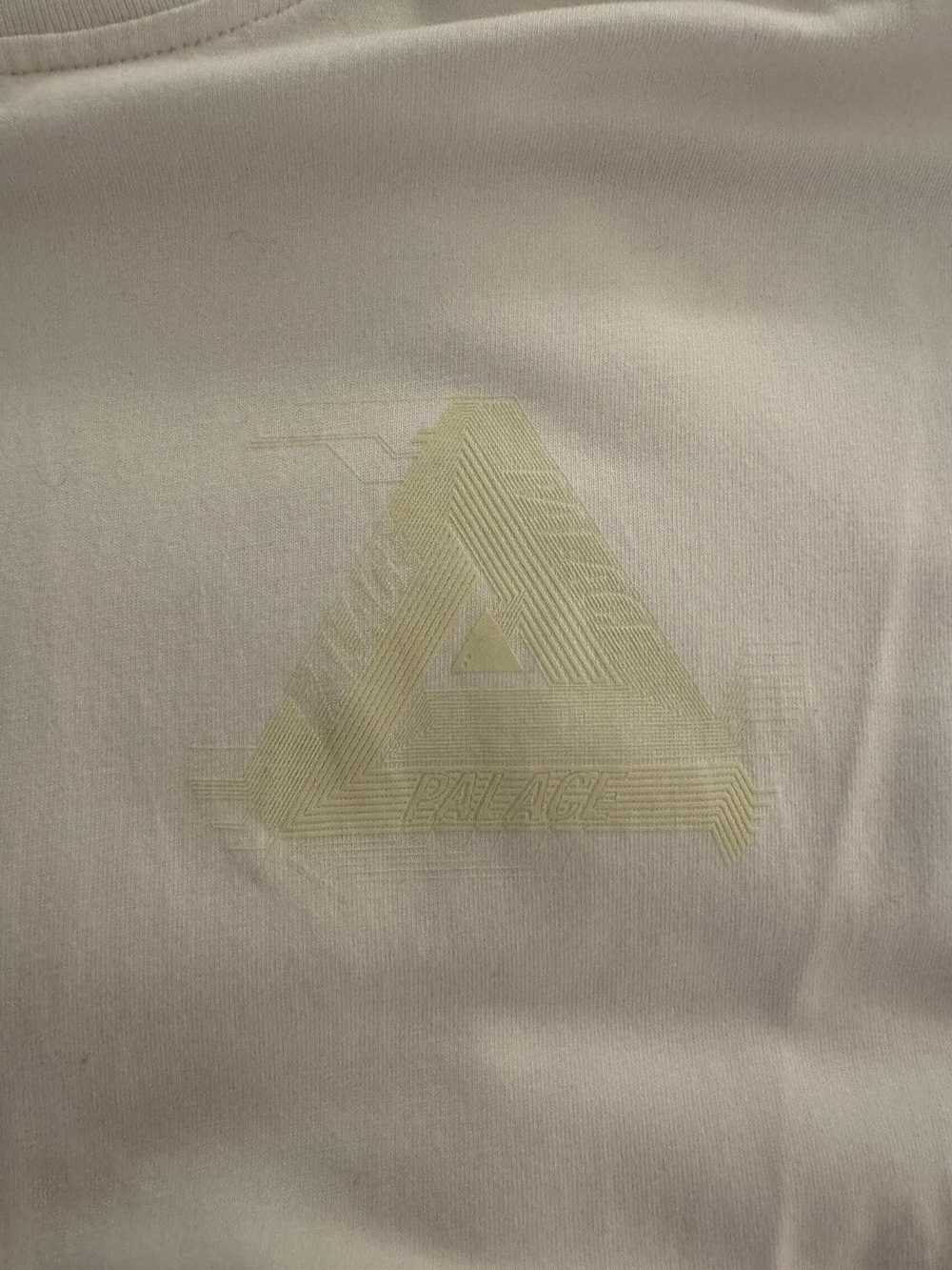 Palace Palace Long Sleeve White T-Shirt Glow in D… - image 5