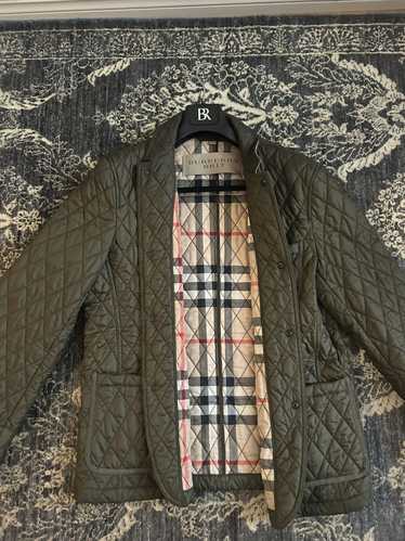 Burberry Green Burberry Brit Jacket