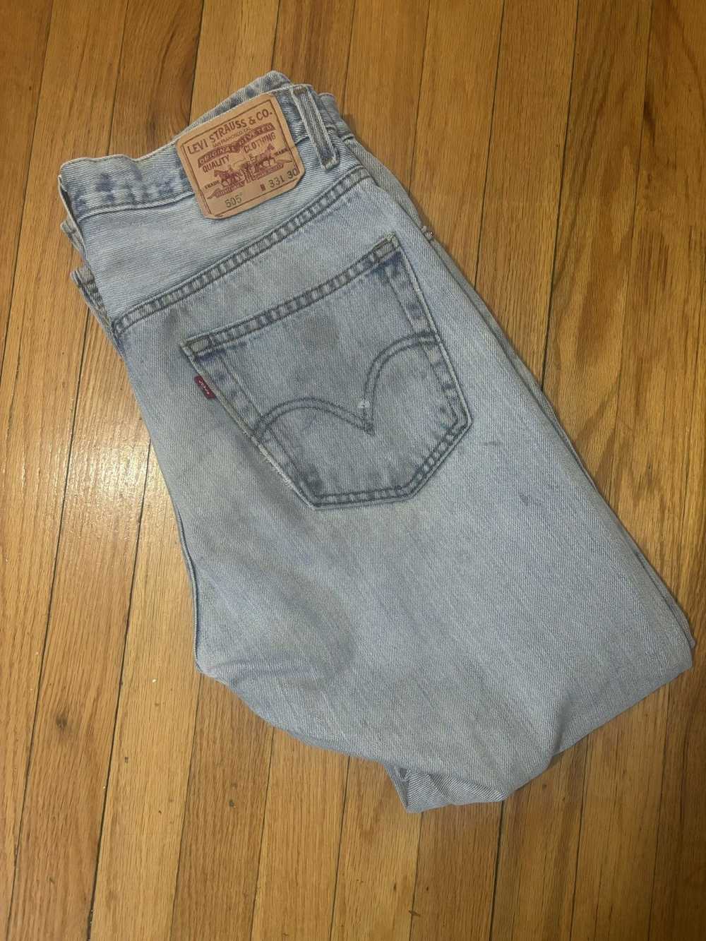 Levi's Vintage Light Blue Levi’s 505s (32x29) - image 3