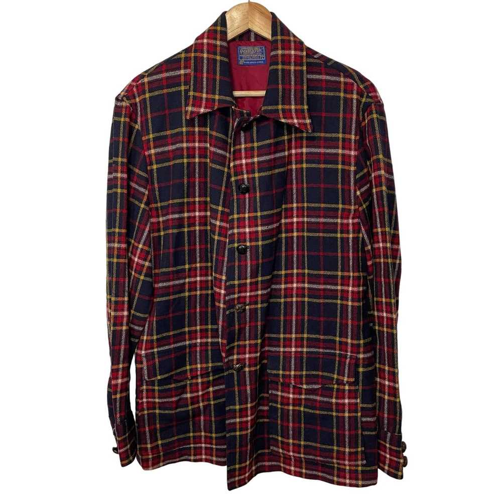 Pendleton × Vintage Pendleton Wool Shacket L Mens… - image 1