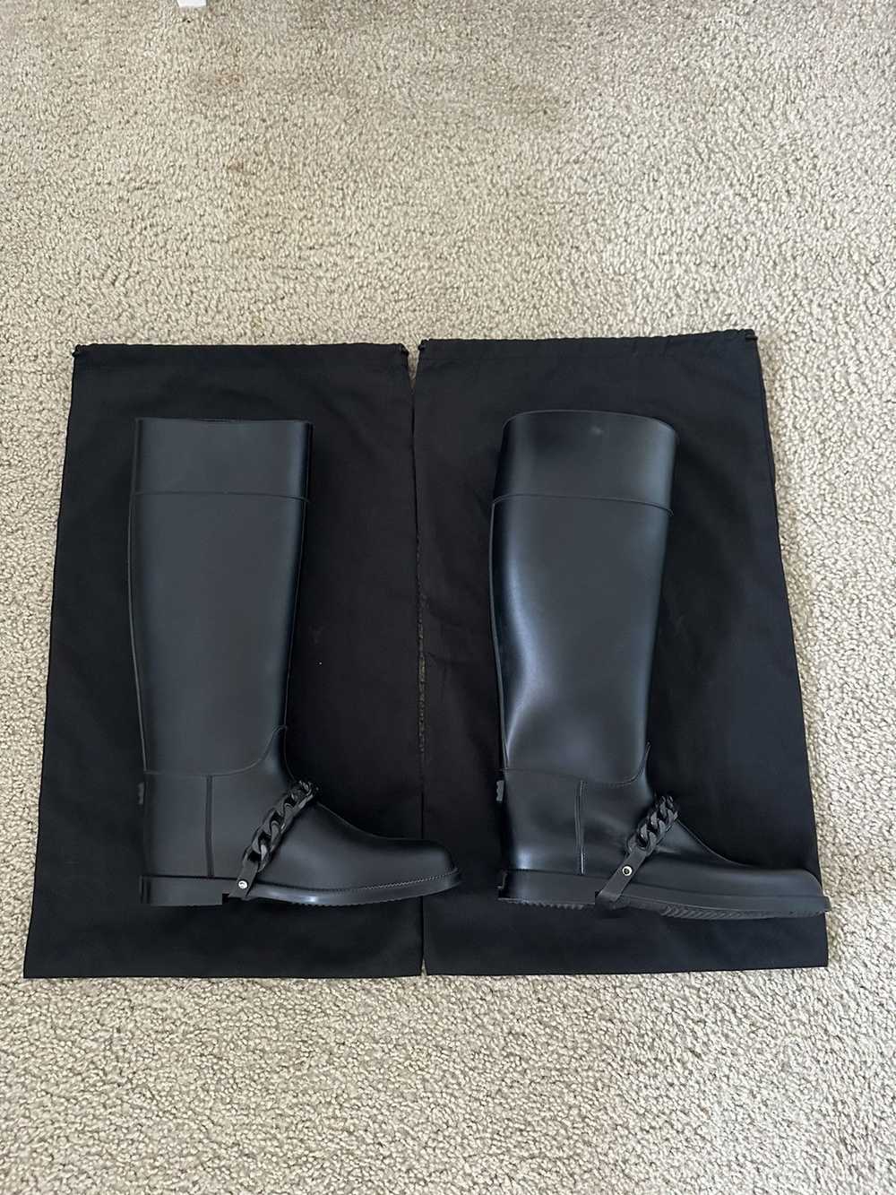 Givenchy Givenchy Rubber Rain Boots - image 1