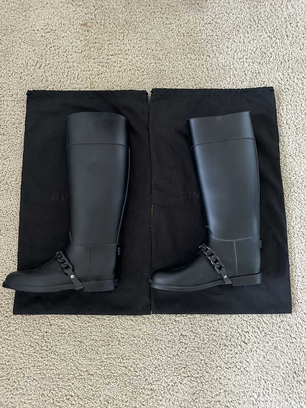 Givenchy Givenchy Rubber Rain Boots - image 2