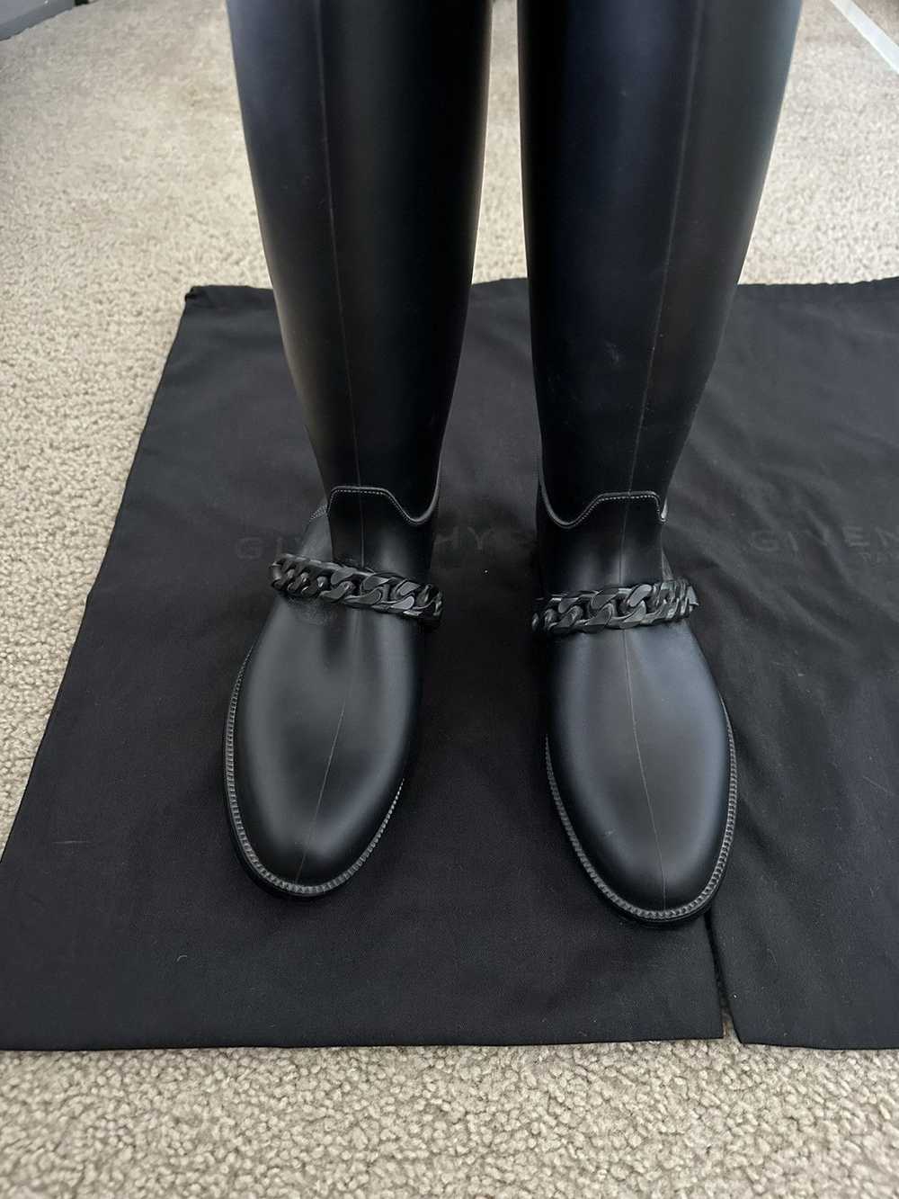 Givenchy Givenchy Rubber Rain Boots - image 6