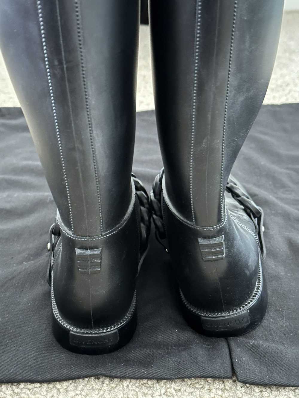 Givenchy Givenchy Rubber Rain Boots - image 7