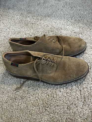 G.H. Bass & Co. Tan Suede Oxford Leather Shoes