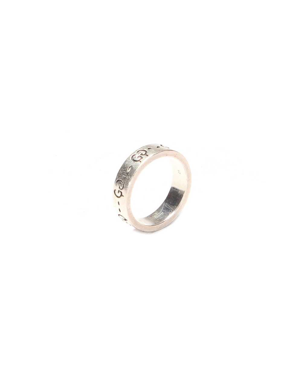 Gucci Silver Ghost Icon Ring - image 3