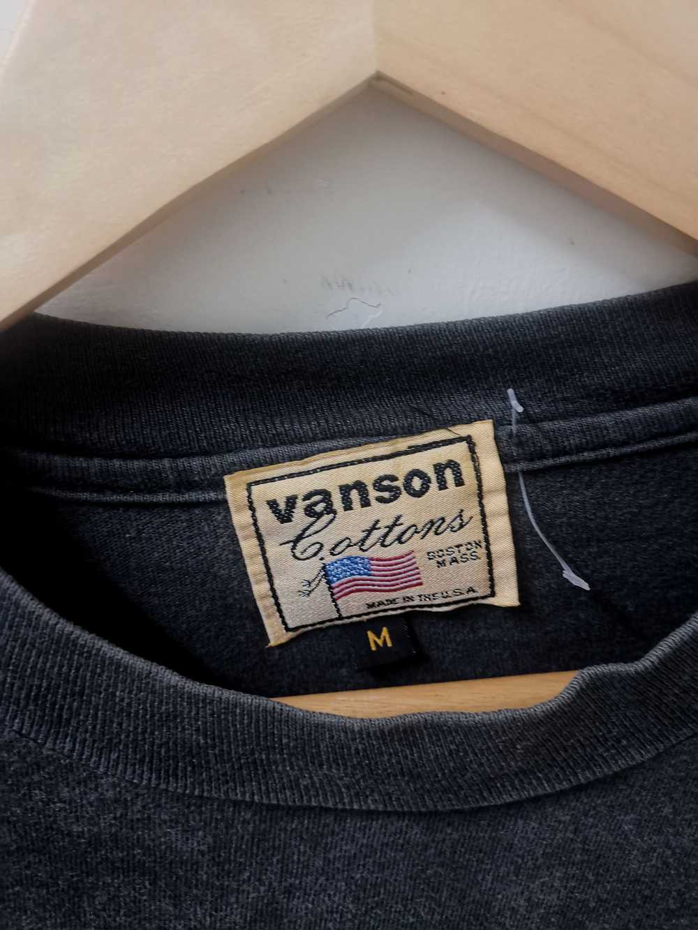 Racing × Vanson Leathers Distressed Vanson Leathe… - image 3