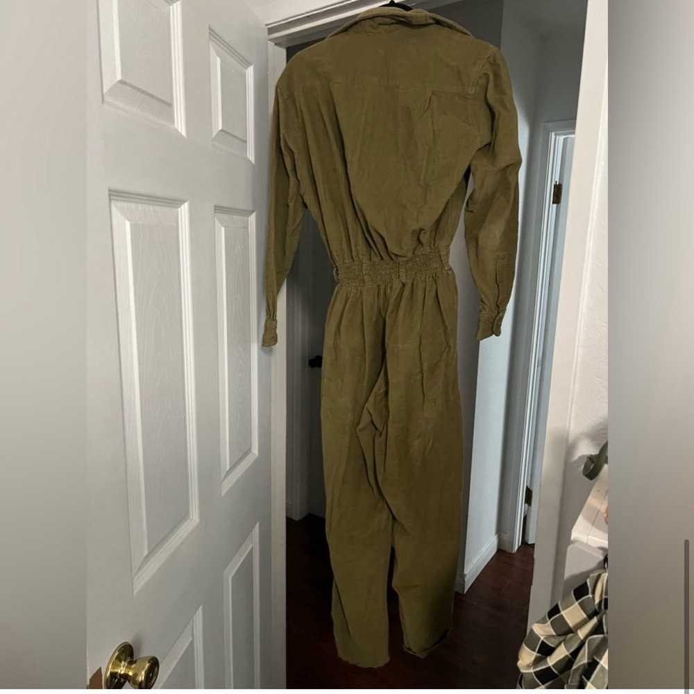 Lucy and yak olive corduroy jumpsuit/ Boilersuit … - image 6