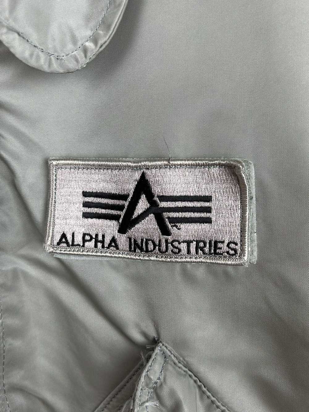 Alpha Industries × Vintage 90s Vintage Alpha Indu… - image 3