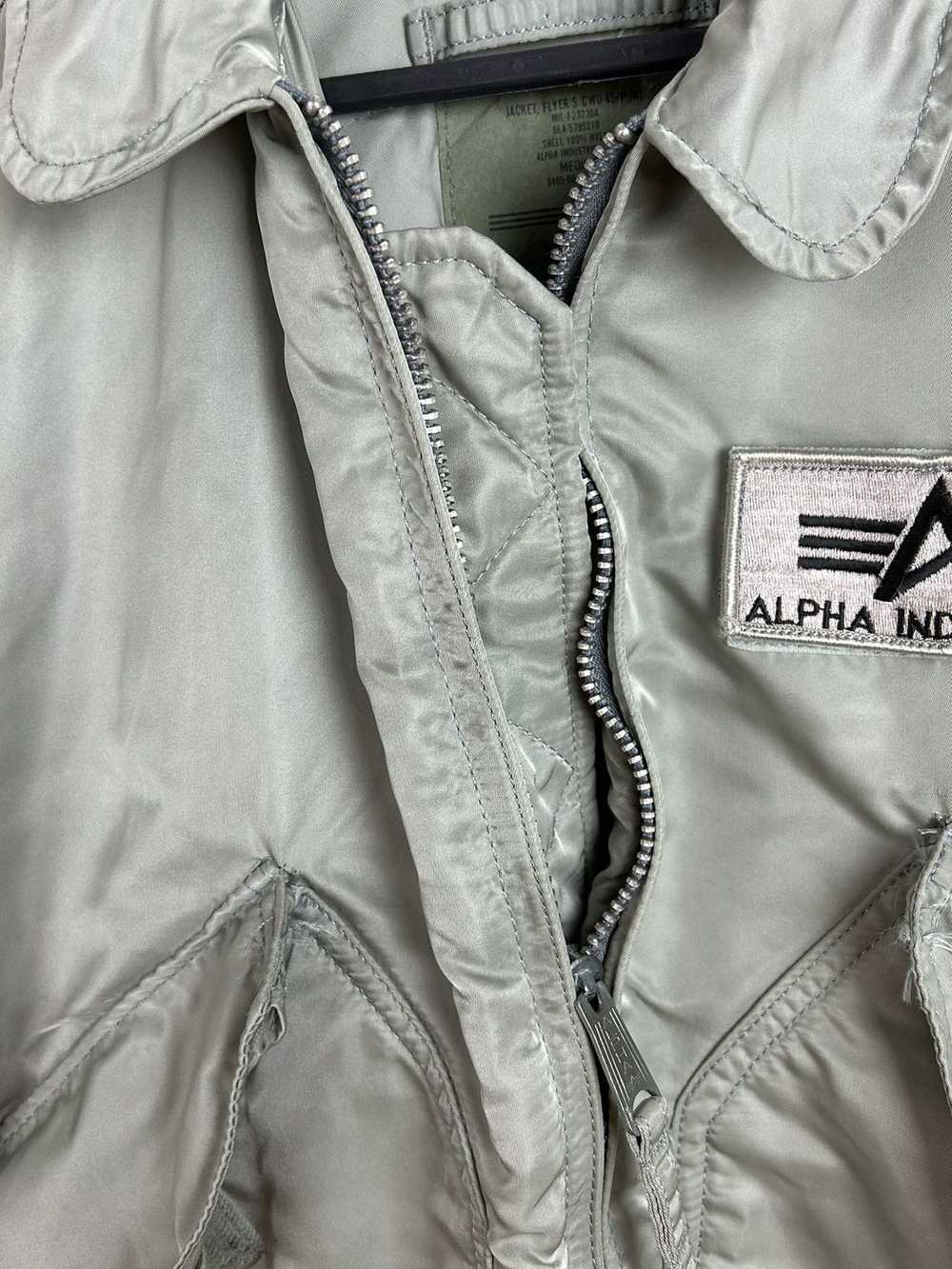 Alpha Industries × Vintage 90s Vintage Alpha Indu… - image 9
