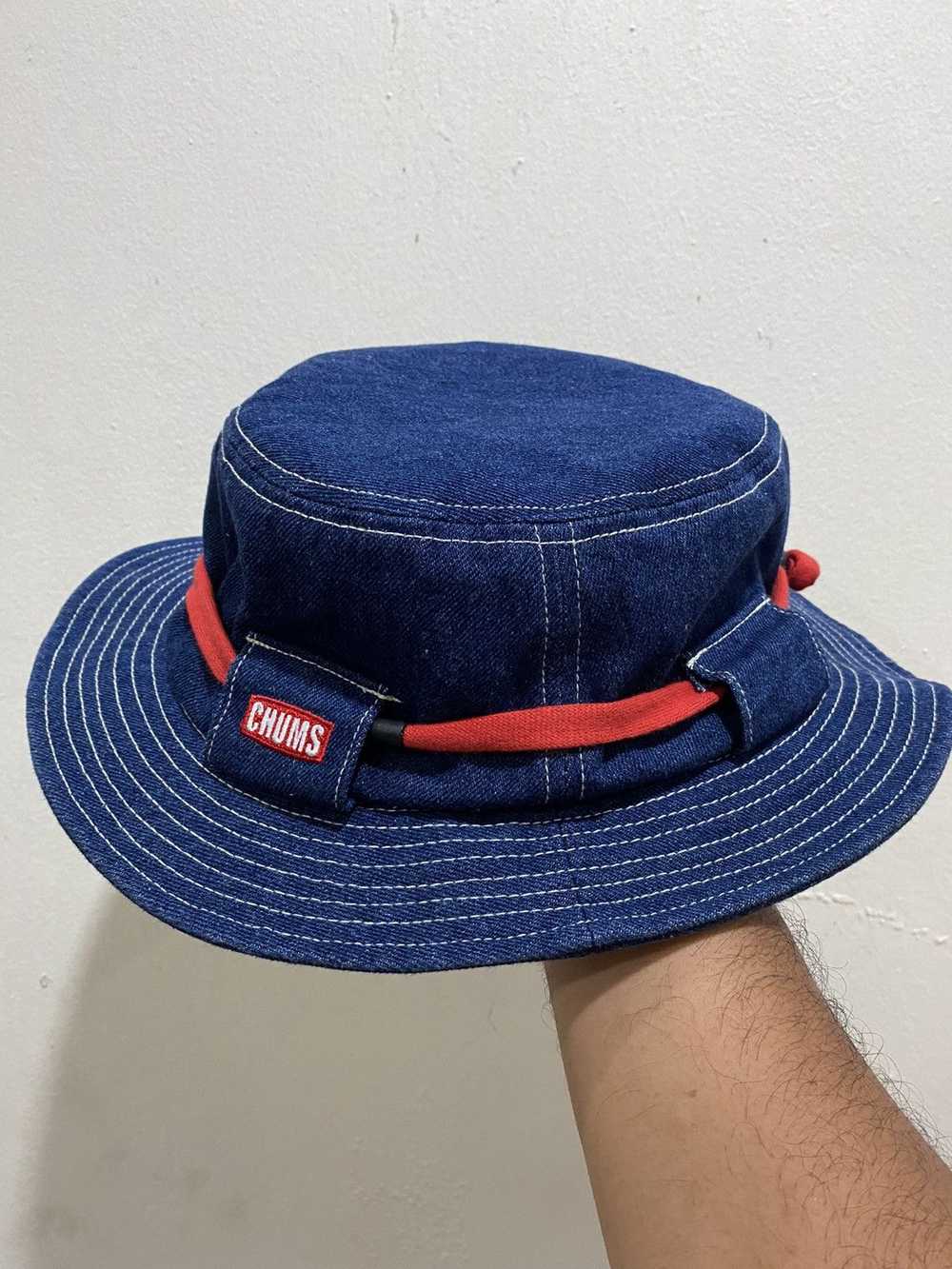 Chums × Vintage Chums Denim Outdoor Bucket Hat - image 1