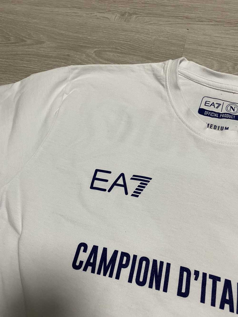 Emporio Armani × Jersey EA7 Napoli T-shirt Jersey… - image 3
