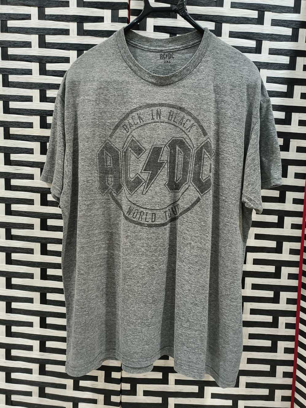 Ac/Dc × Band Tees × Rock T Shirt Oversize Back in… - image 1