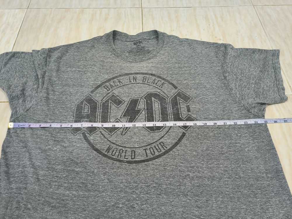 Ac/Dc × Band Tees × Rock T Shirt Oversize Back in… - image 9