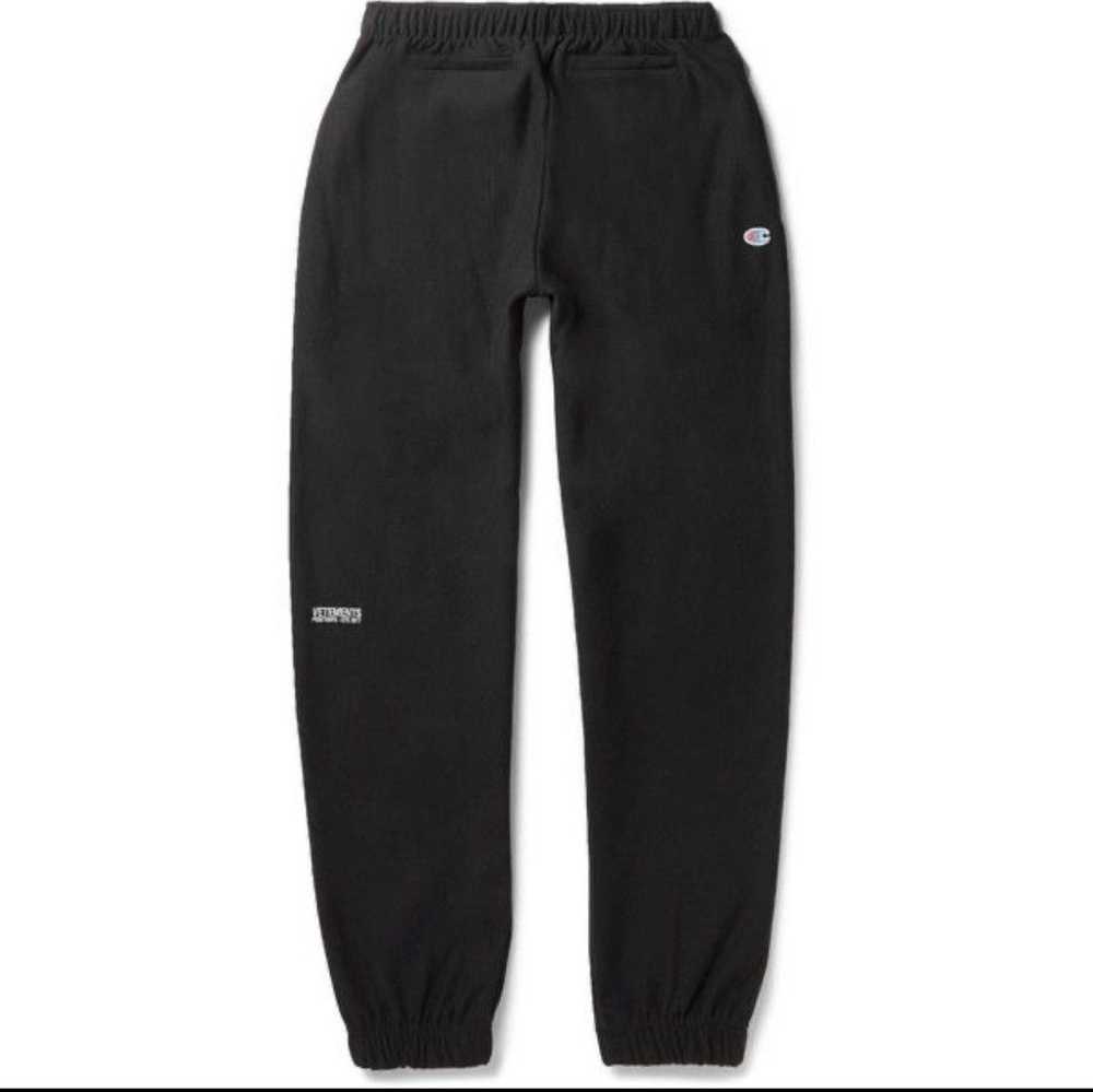 Vetements Vetements x Champion Loopback Sweatpants - image 1