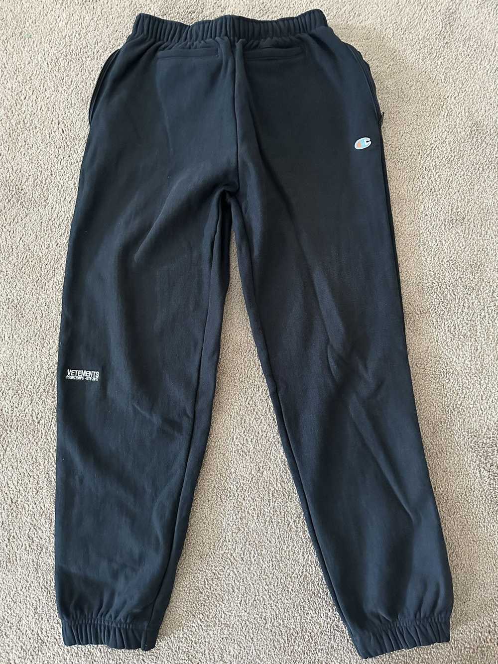 Vetements Vetements x Champion Loopback Sweatpants - image 3