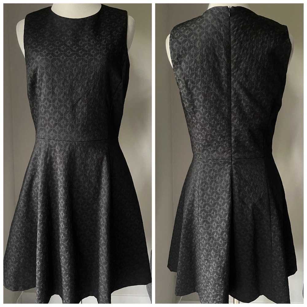 Theory Fit and Flare Jacquard Dress - image 2