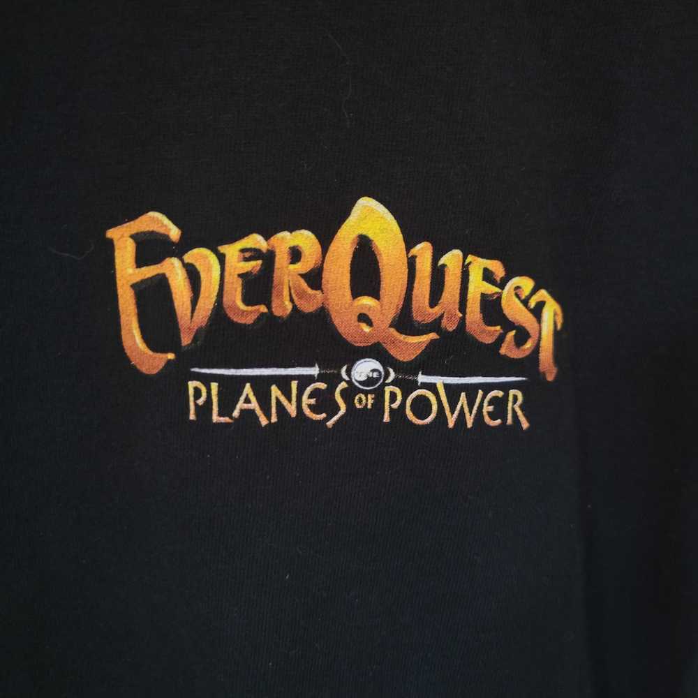 Vintage 2002 Everquest Planes of Power Tee - image 3