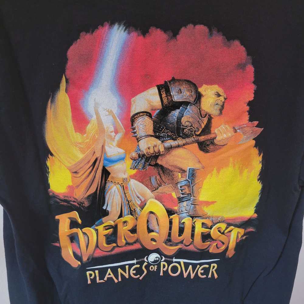 Vintage 2002 Everquest Planes of Power Tee - image 4