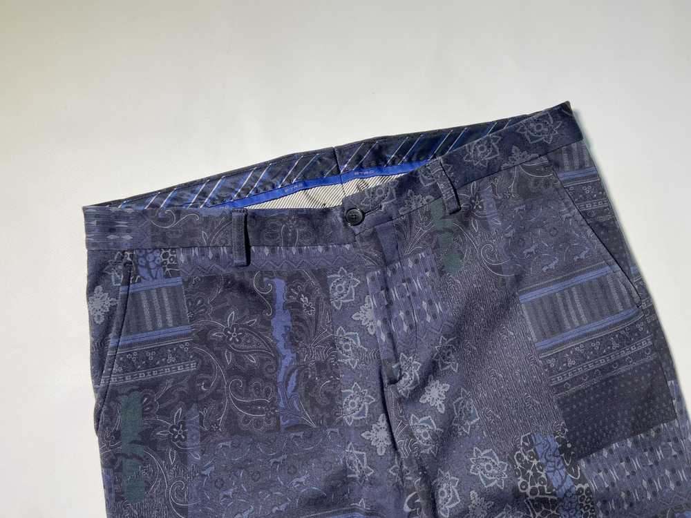 Etro Etro slim fit patterned pants - image 3