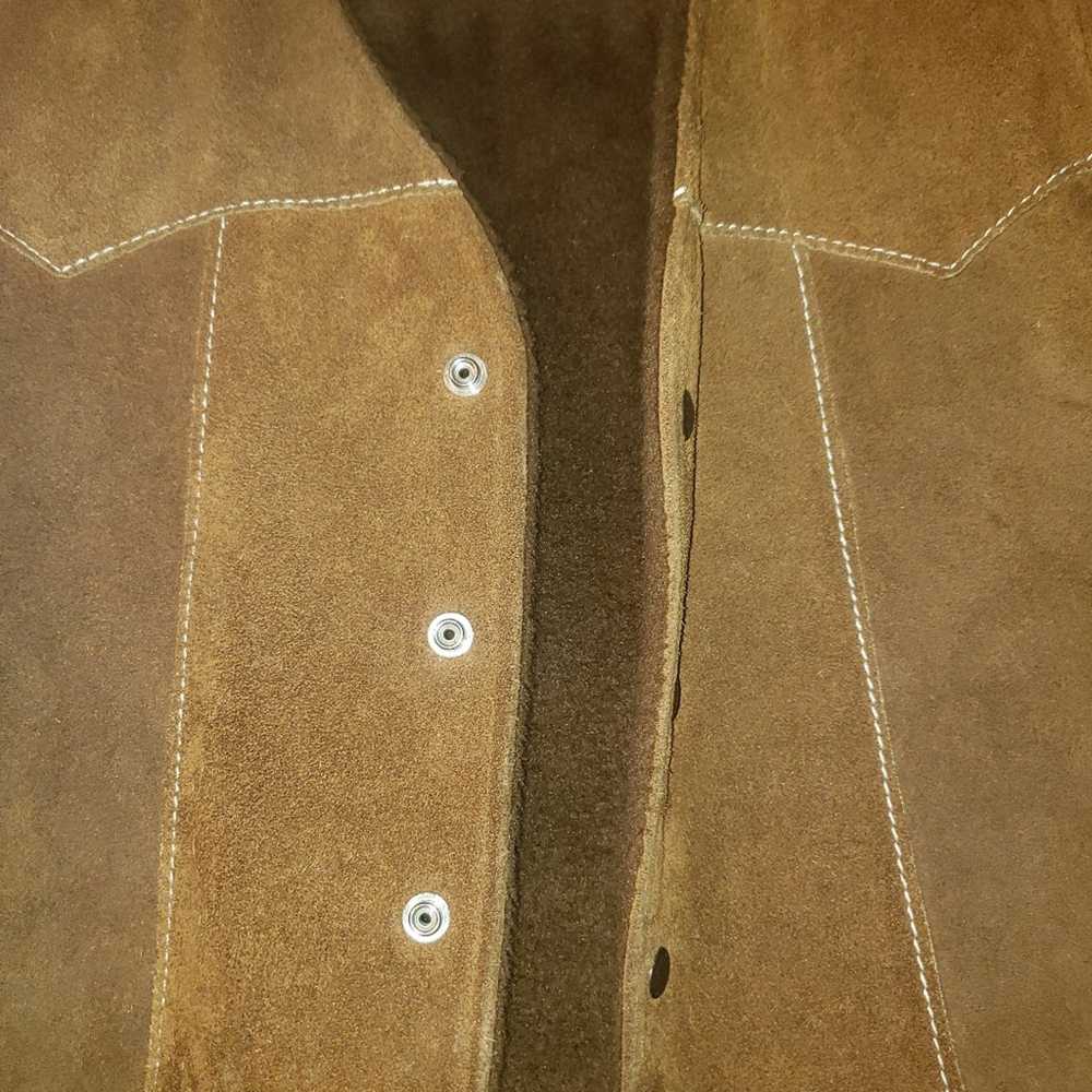 Other EUC Vintage Men's Ranchwear leather snap We… - image 10