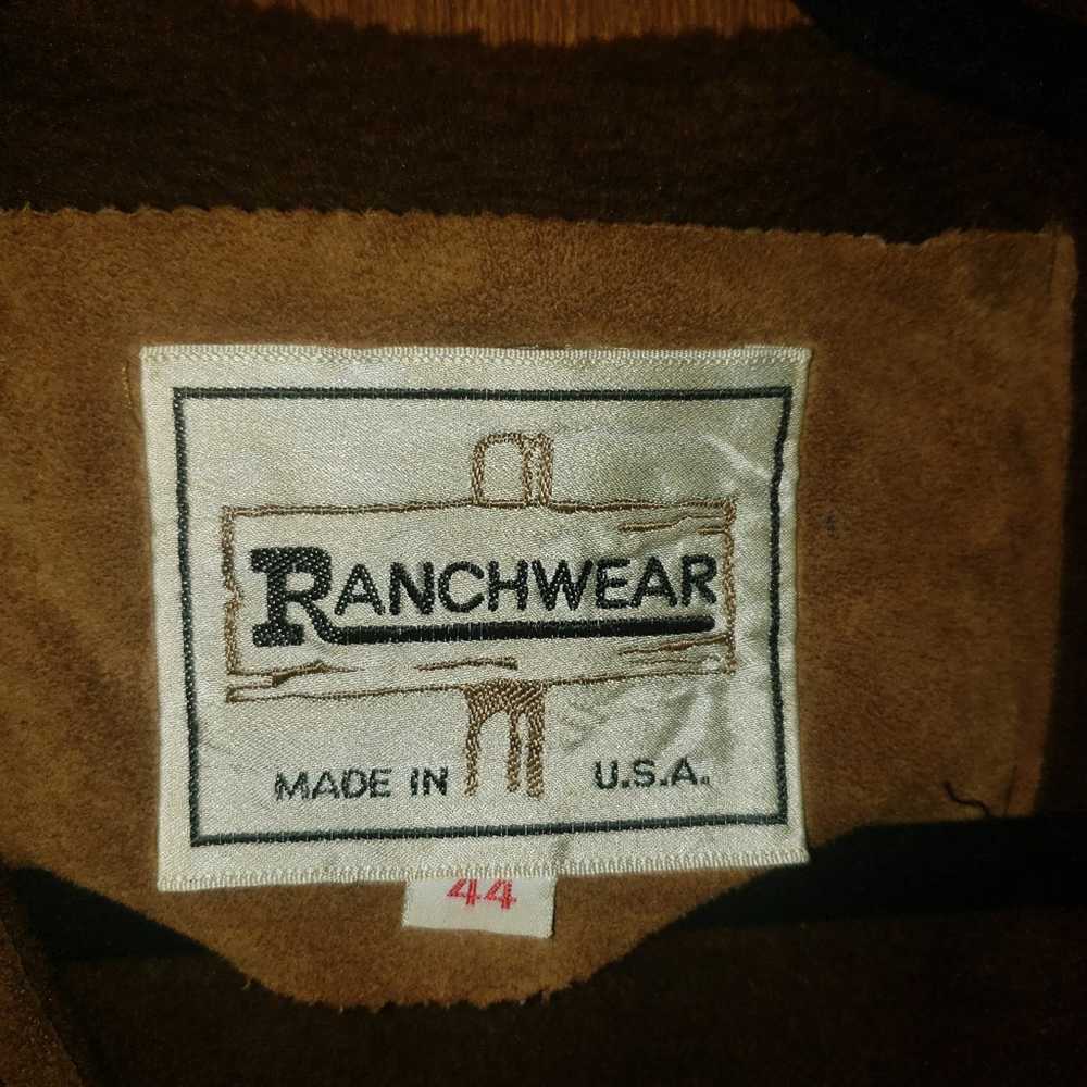 Other EUC Vintage Men's Ranchwear leather snap We… - image 4