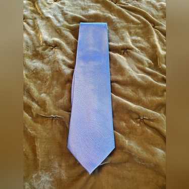 Bruno Piattelli Roma Bruno Piattelli blue silk tie - image 1