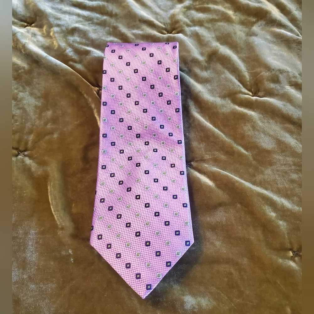 Bruno Piattelli Roma Bruno Piattelli Pink silk tie - image 1