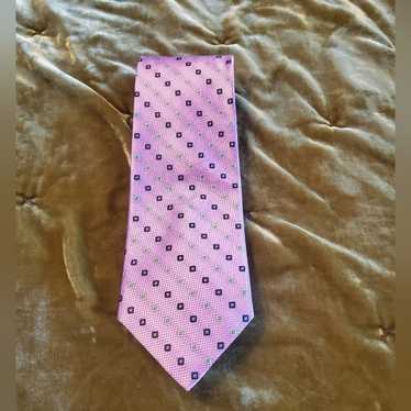 Bruno Piattelli Roma Bruno Piattelli Pink silk tie