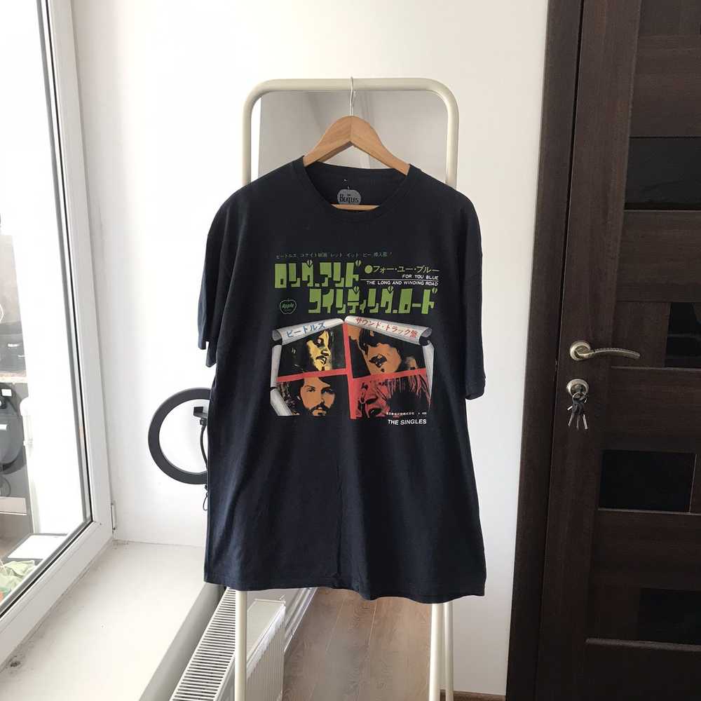 Band Tees × Streetwear × Vintage The Beatles appl… - image 1