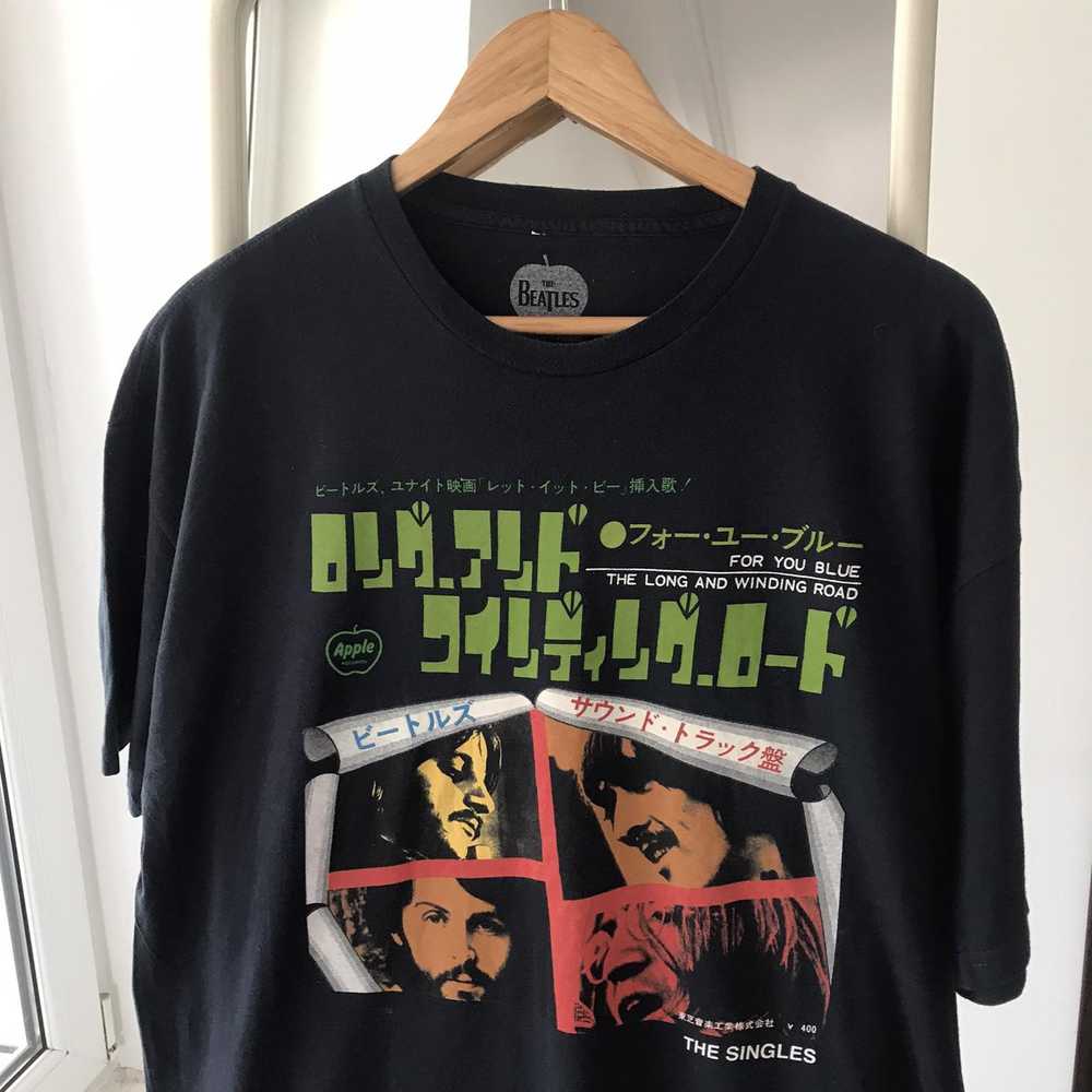 Band Tees × Streetwear × Vintage The Beatles appl… - image 2