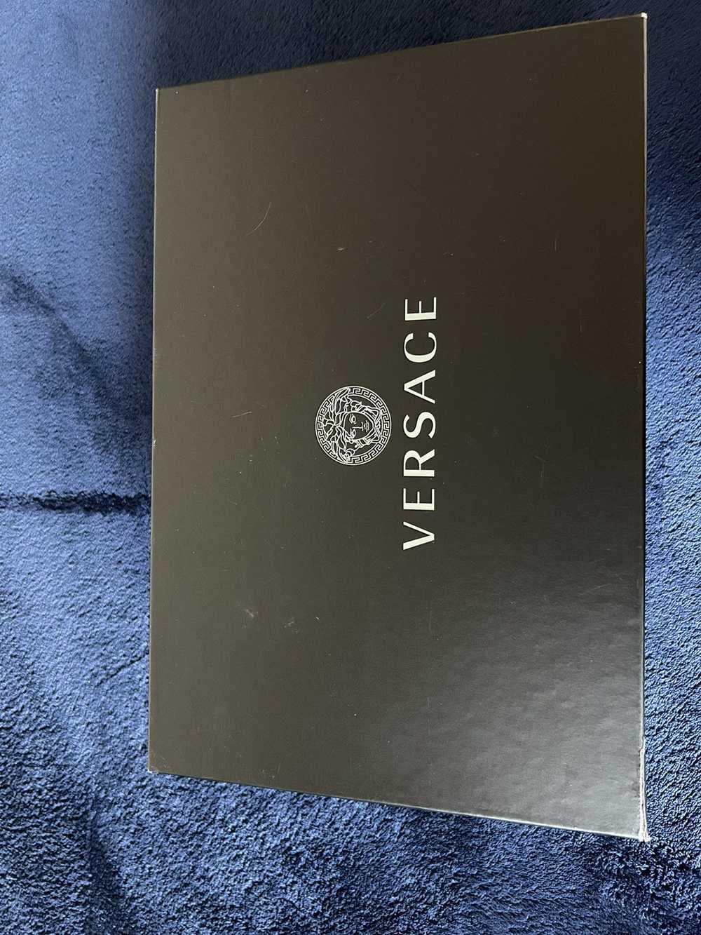 Versace VERY RARE Versace Greca Sneakers Lapis - image 12