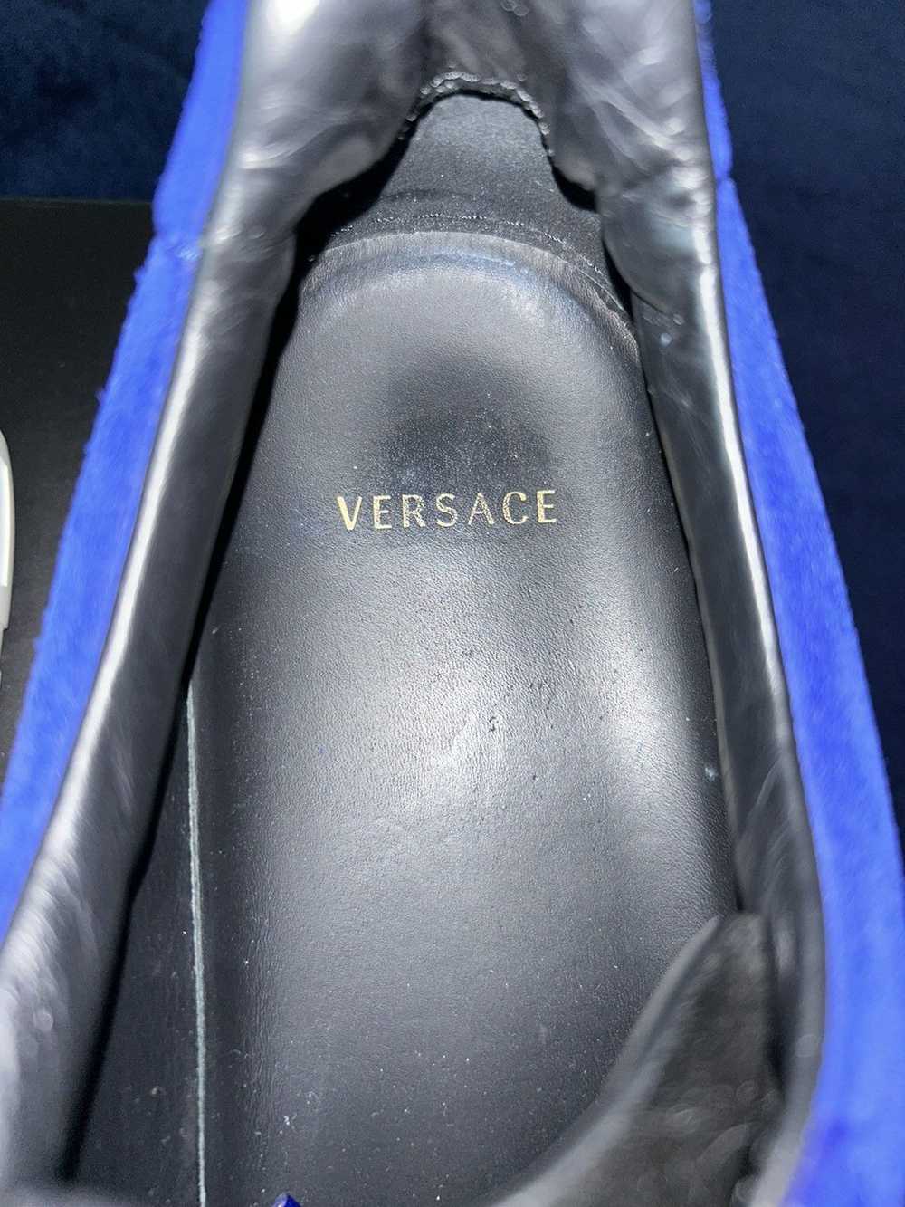 Versace VERY RARE Versace Greca Sneakers Lapis - image 8