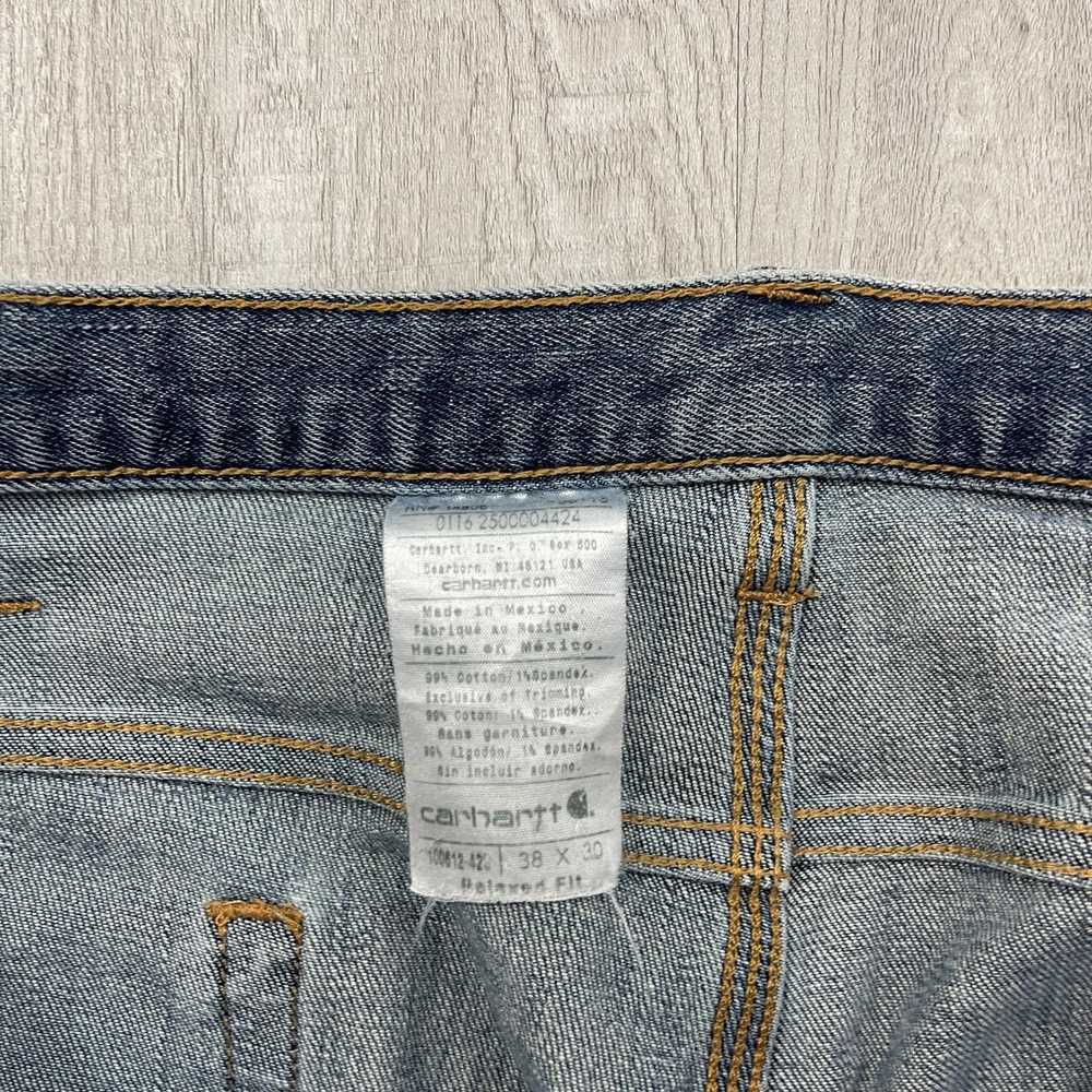 Carhartt Carhartt Work Wear Denim Jeans Pants Siz… - image 3