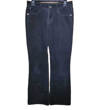 Eddie Bauer Black Corduroy Bootcut Pants Size 4 - image 1