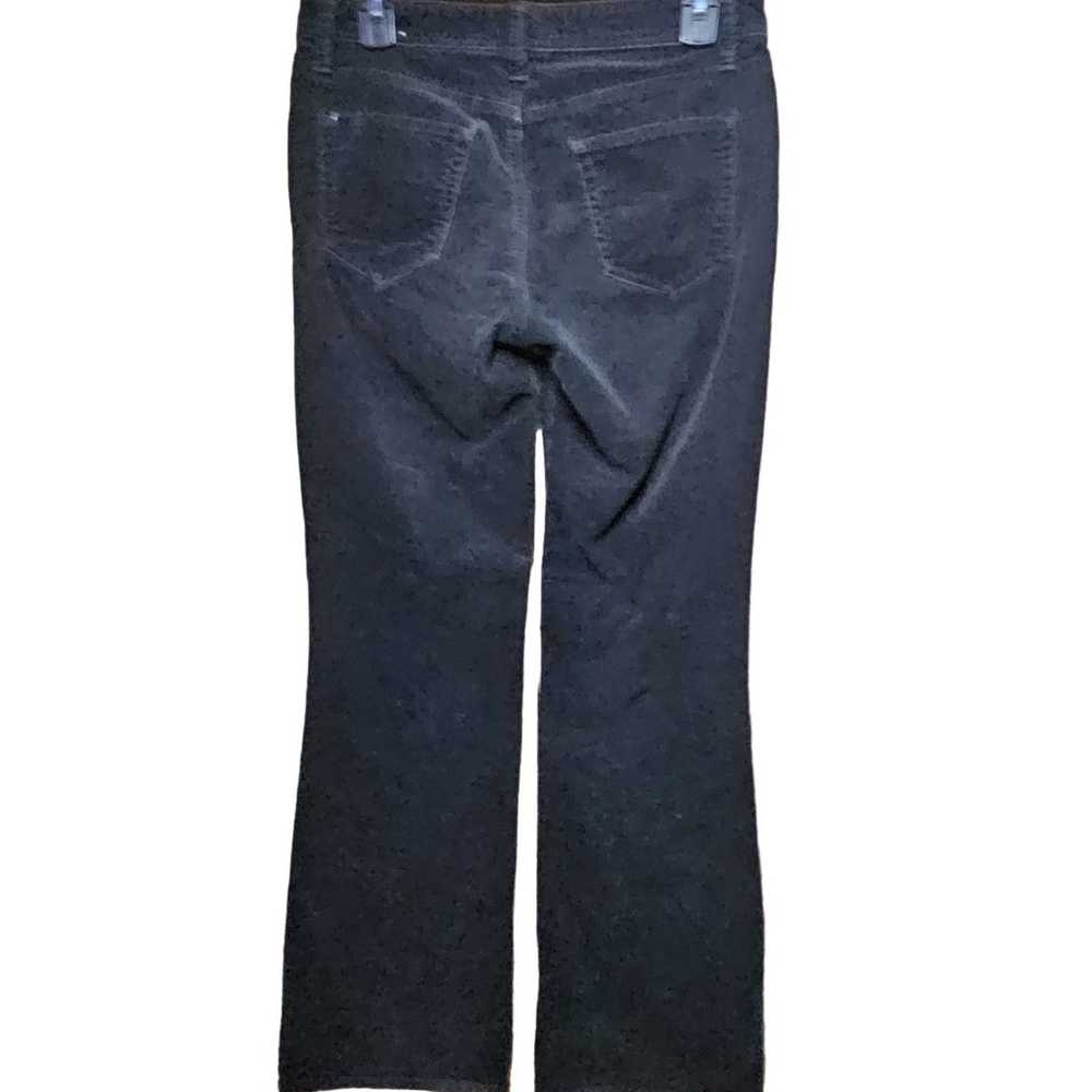 Eddie Bauer Black Corduroy Bootcut Pants Size 4 - image 2