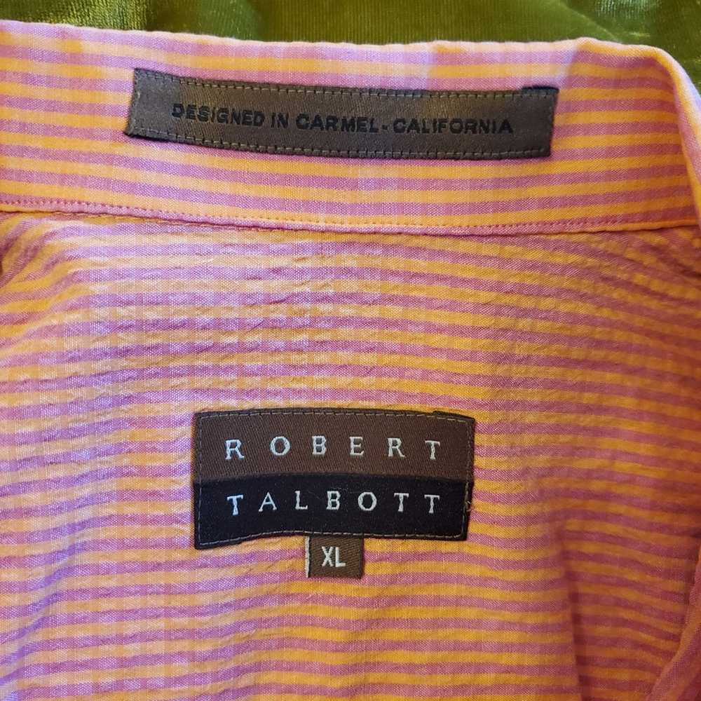 Robert Talbott Robert Talbott orange and pink sho… - image 5