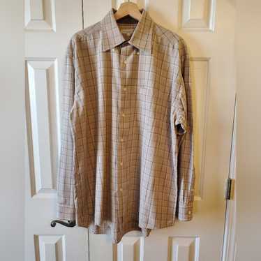 Alex Cannon Alex Cannon light brown button down dr