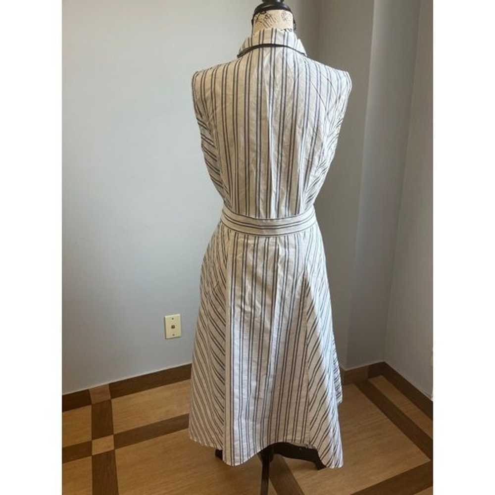LAFAYETTE 148 NEW YORK  Striped Sleeveless Shirt … - image 2