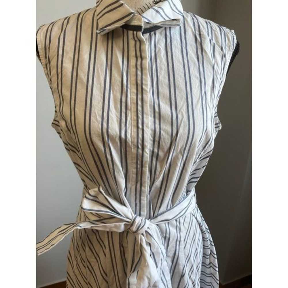 LAFAYETTE 148 NEW YORK  Striped Sleeveless Shirt … - image 3