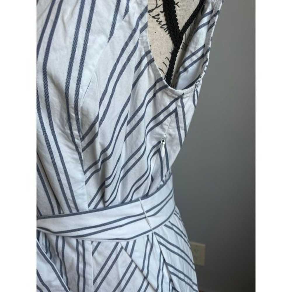 LAFAYETTE 148 NEW YORK  Striped Sleeveless Shirt … - image 4