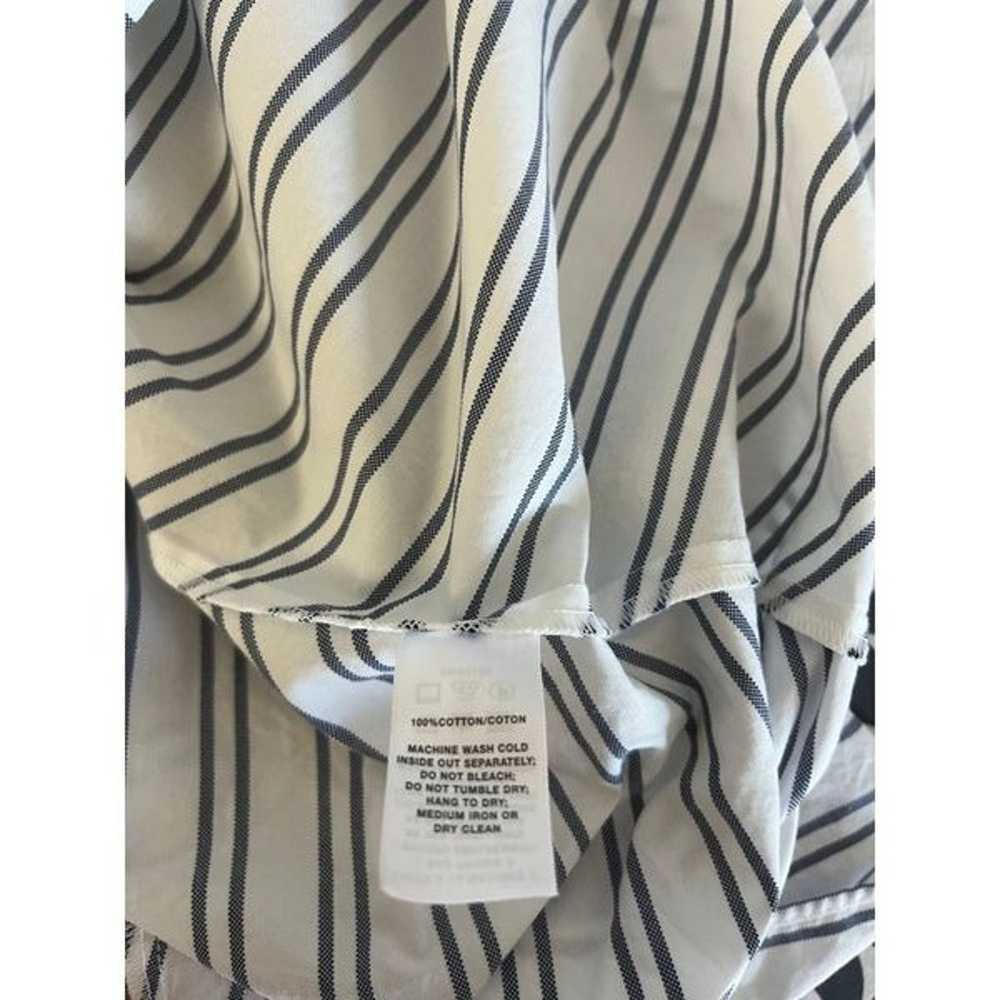 LAFAYETTE 148 NEW YORK  Striped Sleeveless Shirt … - image 6