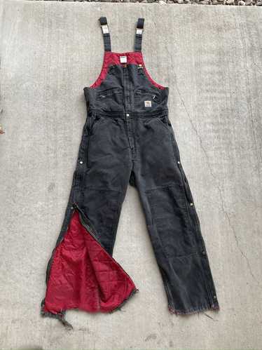 Carhartt 1980’s red quilt lined double knee carhar