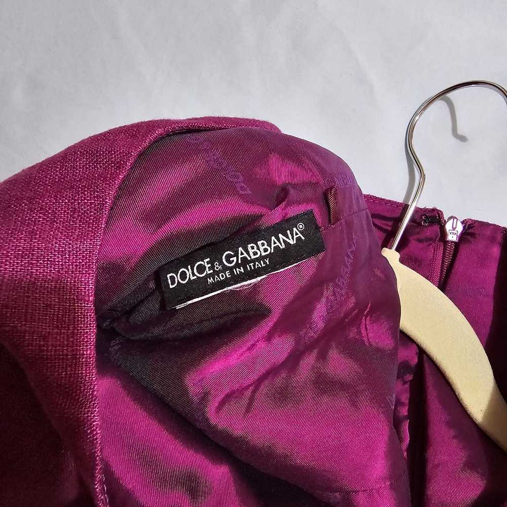 Dolce & Gabbana Sleeveless Purple dress - image 5