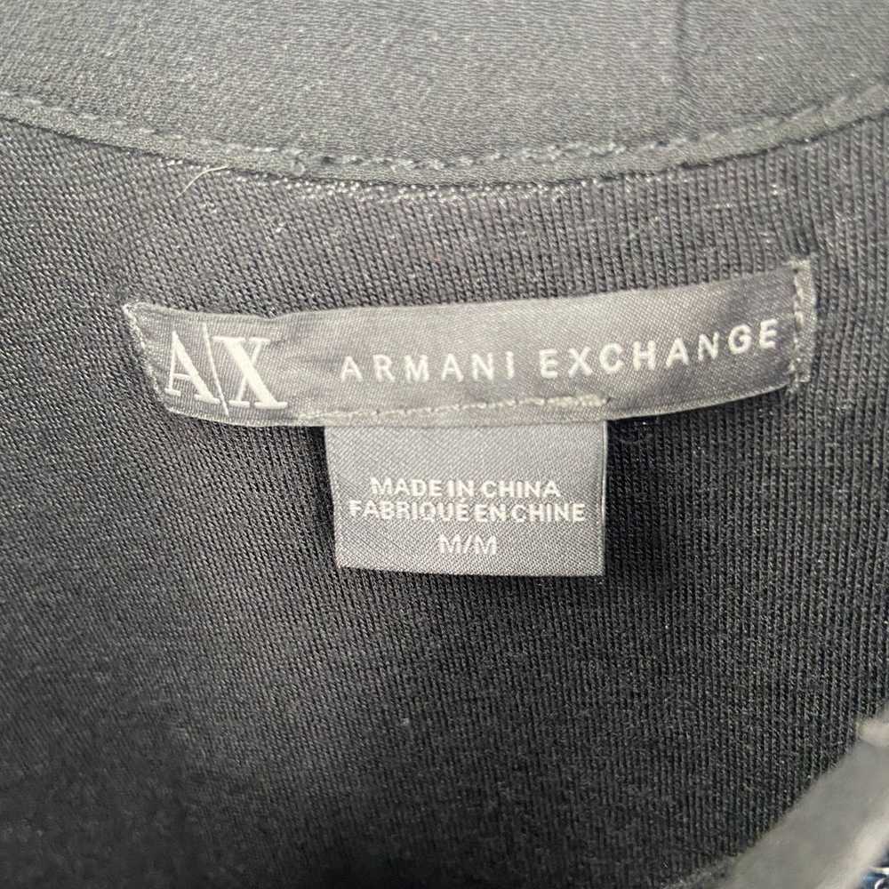 ARMANI Exchange Black Blue Silver Ombre Sequin Si… - image 5