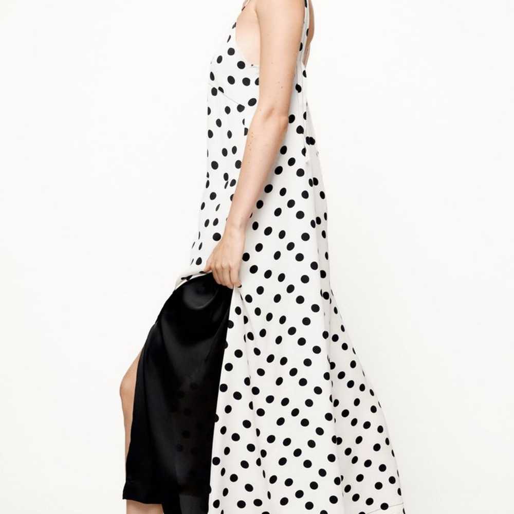 NEW Zara Limited Edition Polka Dot Slip Dress Ext… - image 3