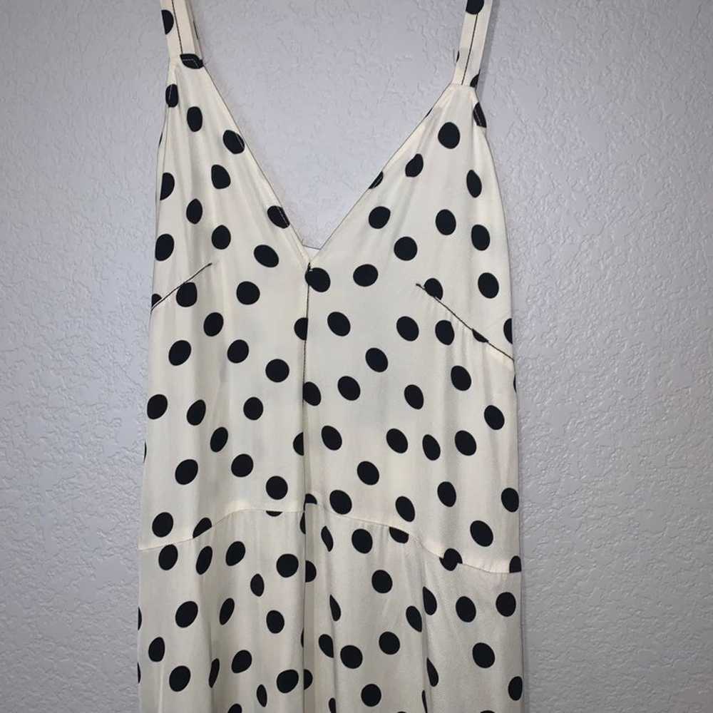 NEW Zara Limited Edition Polka Dot Slip Dress Ext… - image 8