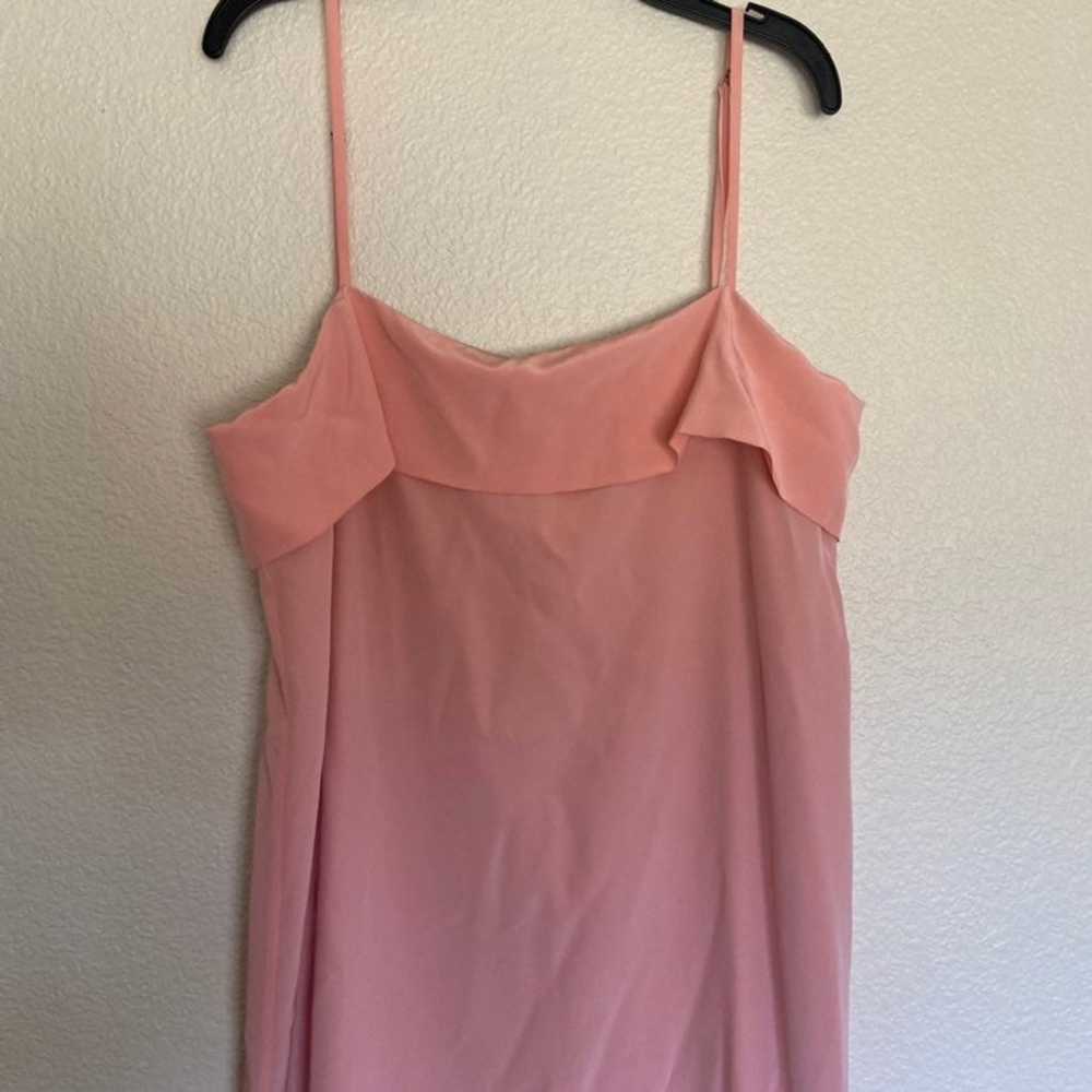 Apiece Apart baby pink strap midi dress, size 2 - image 2