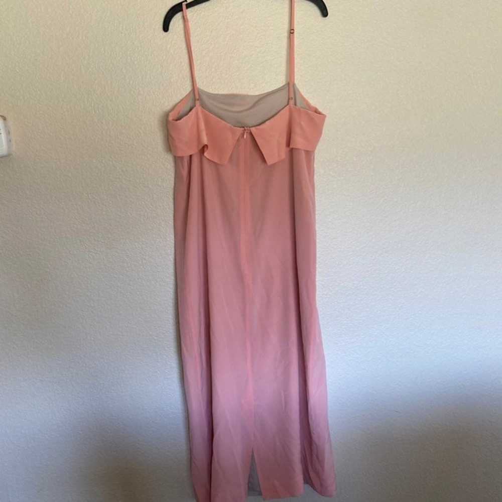 Apiece Apart baby pink strap midi dress, size 2 - image 3